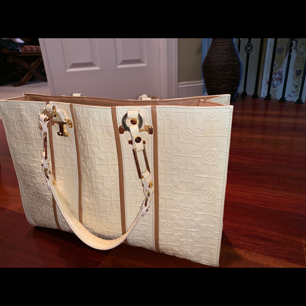 Tory Burch Cream Tote